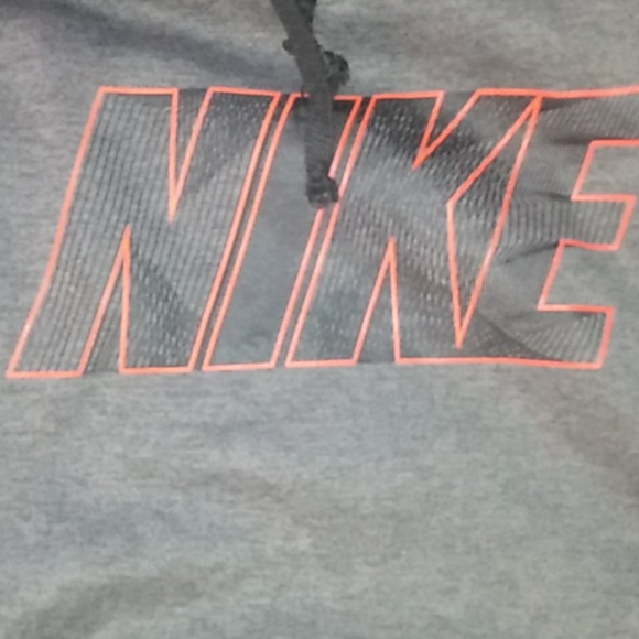 Nike hoodie, size:large, color:gray - Picture 1 of 4